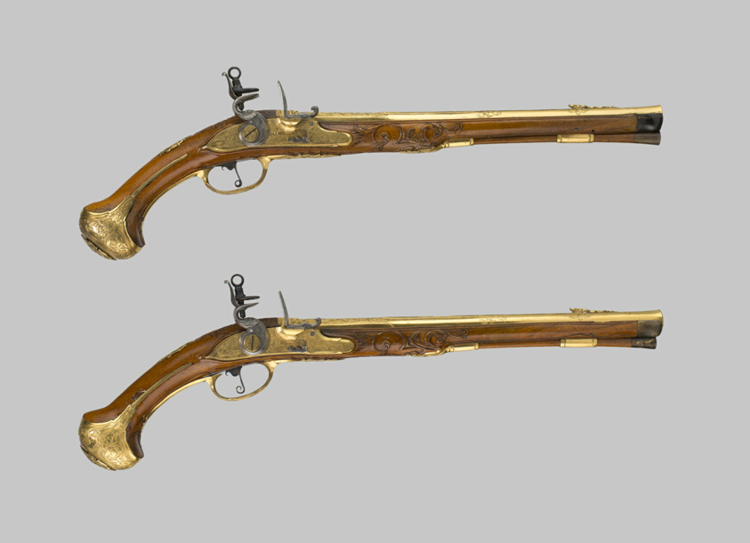 Pair of Flintlock Holster Pistols