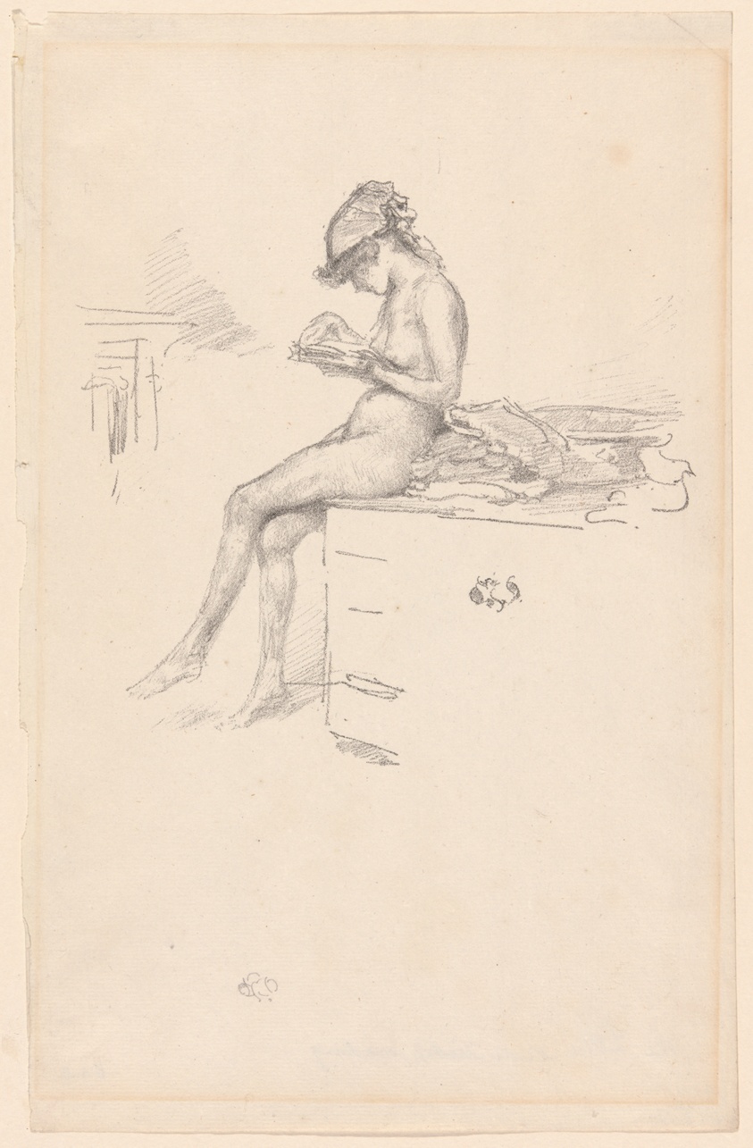 The Little Nude Model, Reading