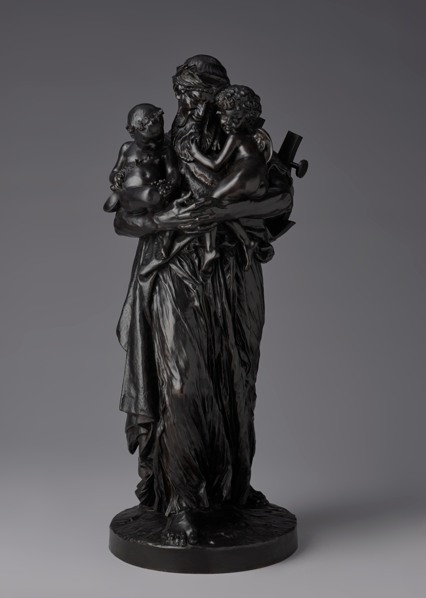 Anacreon with the Infants Bacchus and Cupid