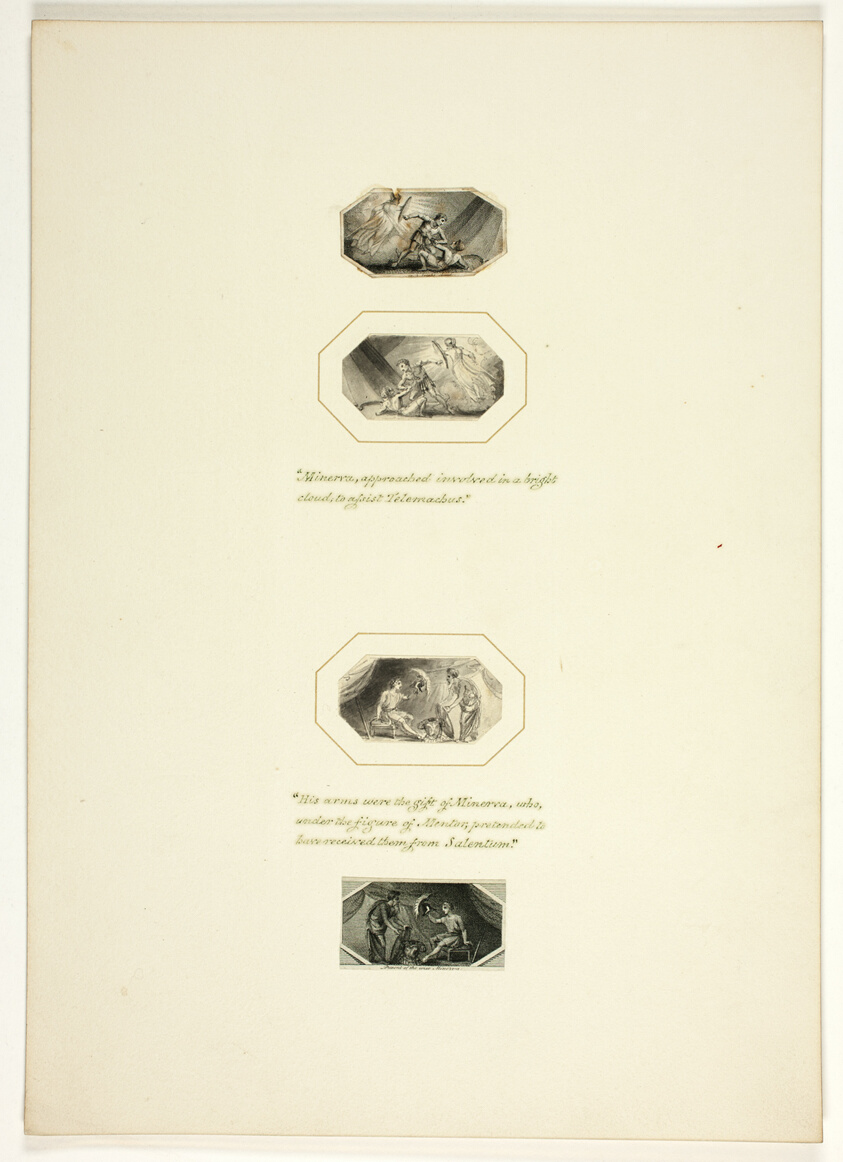 Study for a plate from Telemachus