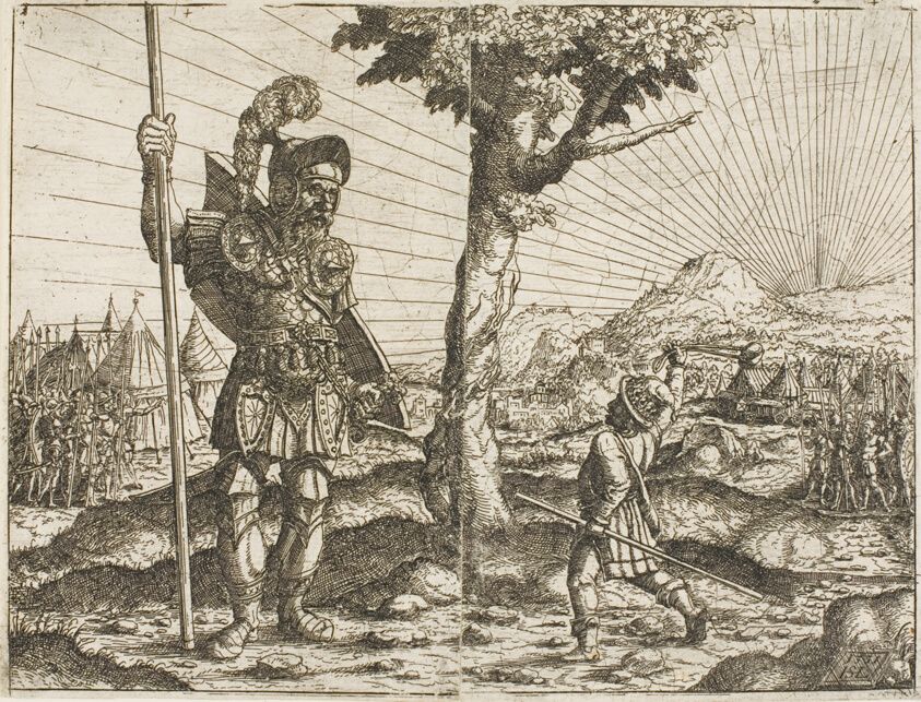 David and Goliath