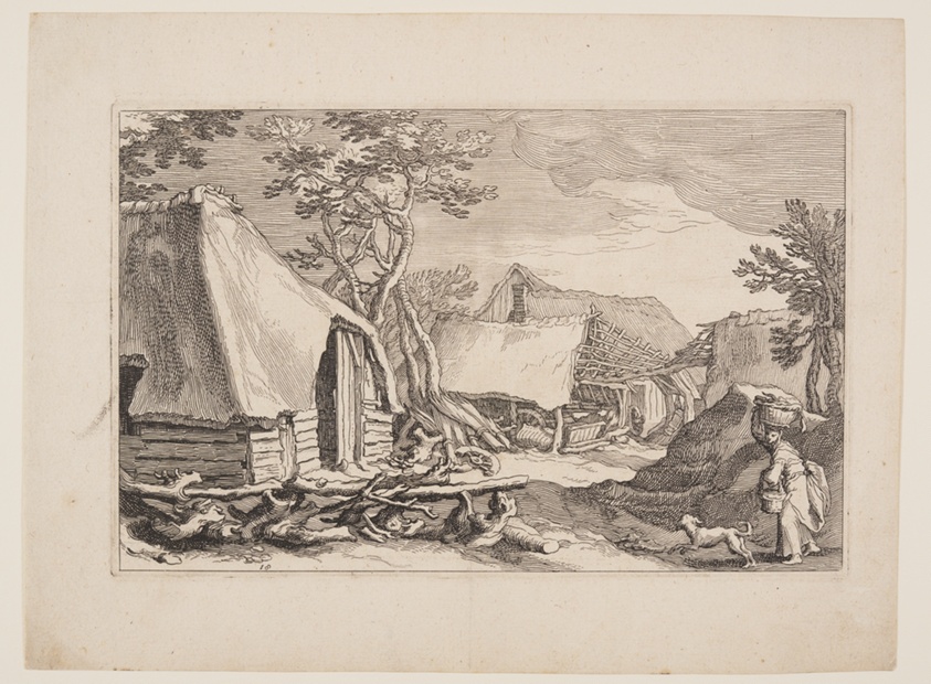 Plate 18, from Landscapes with Farmhouses