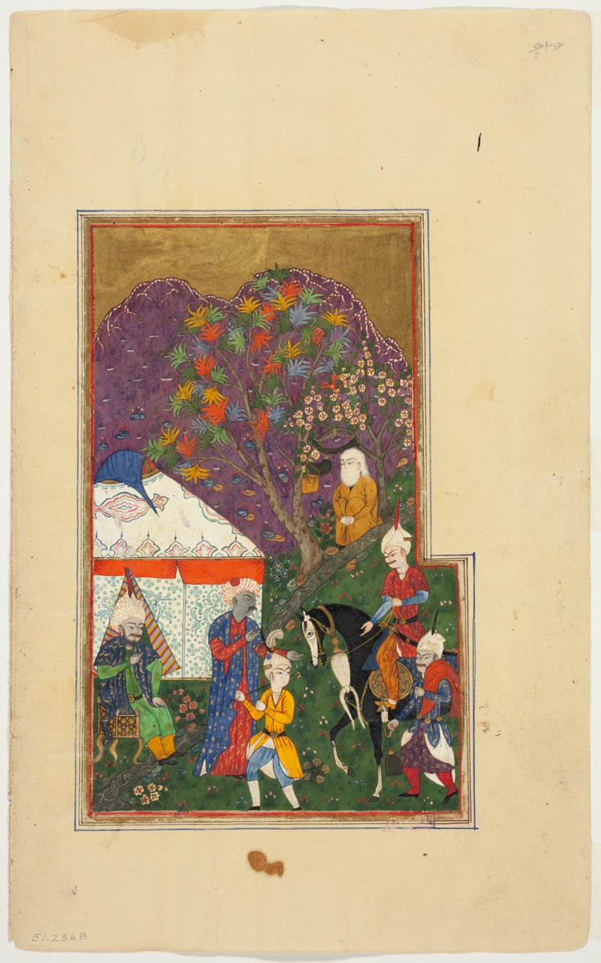 Page from a Manuscript of Kulliyat (Complete Works) by Sa'di