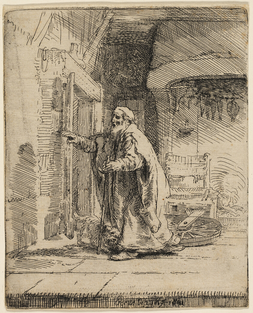 The Blindness of Tobit: The Larger Plate