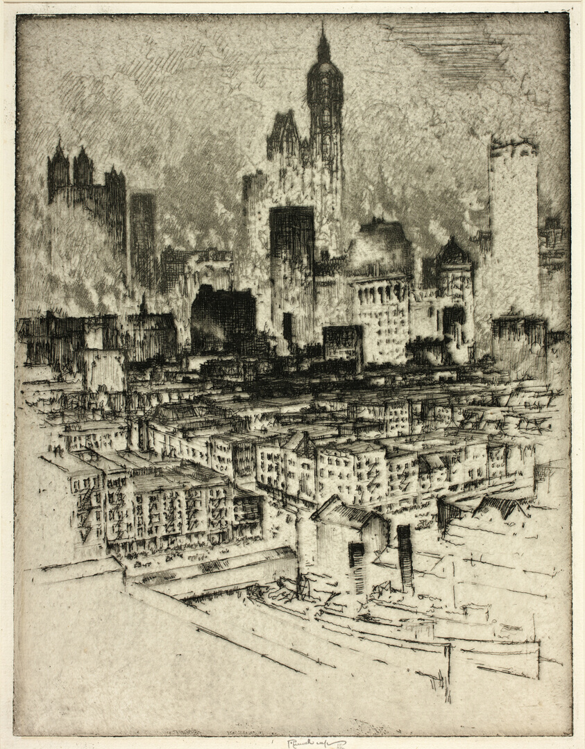 New York, from Brooklyn Bridge