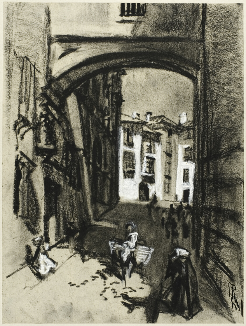 Toledo, Street of the Arch, from Castilian Days