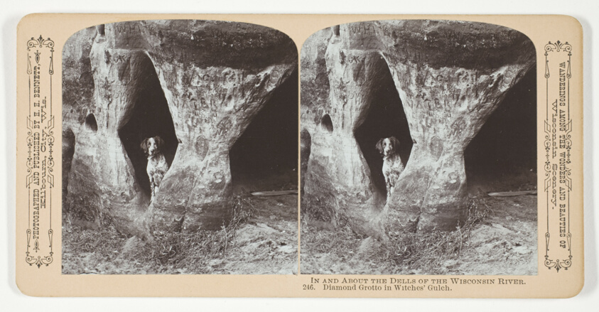 Diamond Grotto in Witches' Gulch, No. 246 from the series "In and About the Dells of the Wisconsin River"