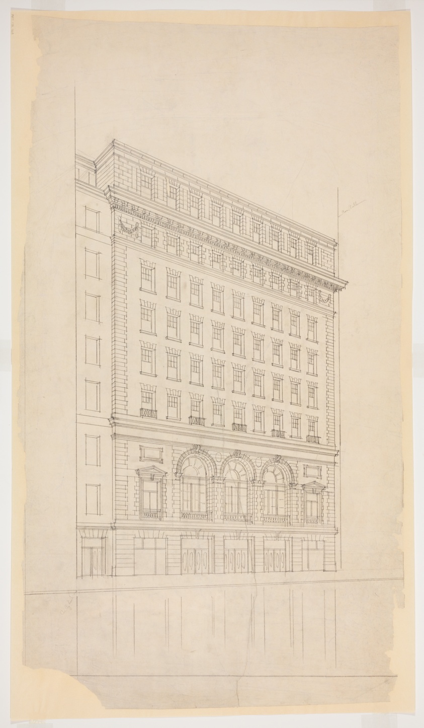 Orchestra Hall, Chicago, Illinois, Perspective Study
