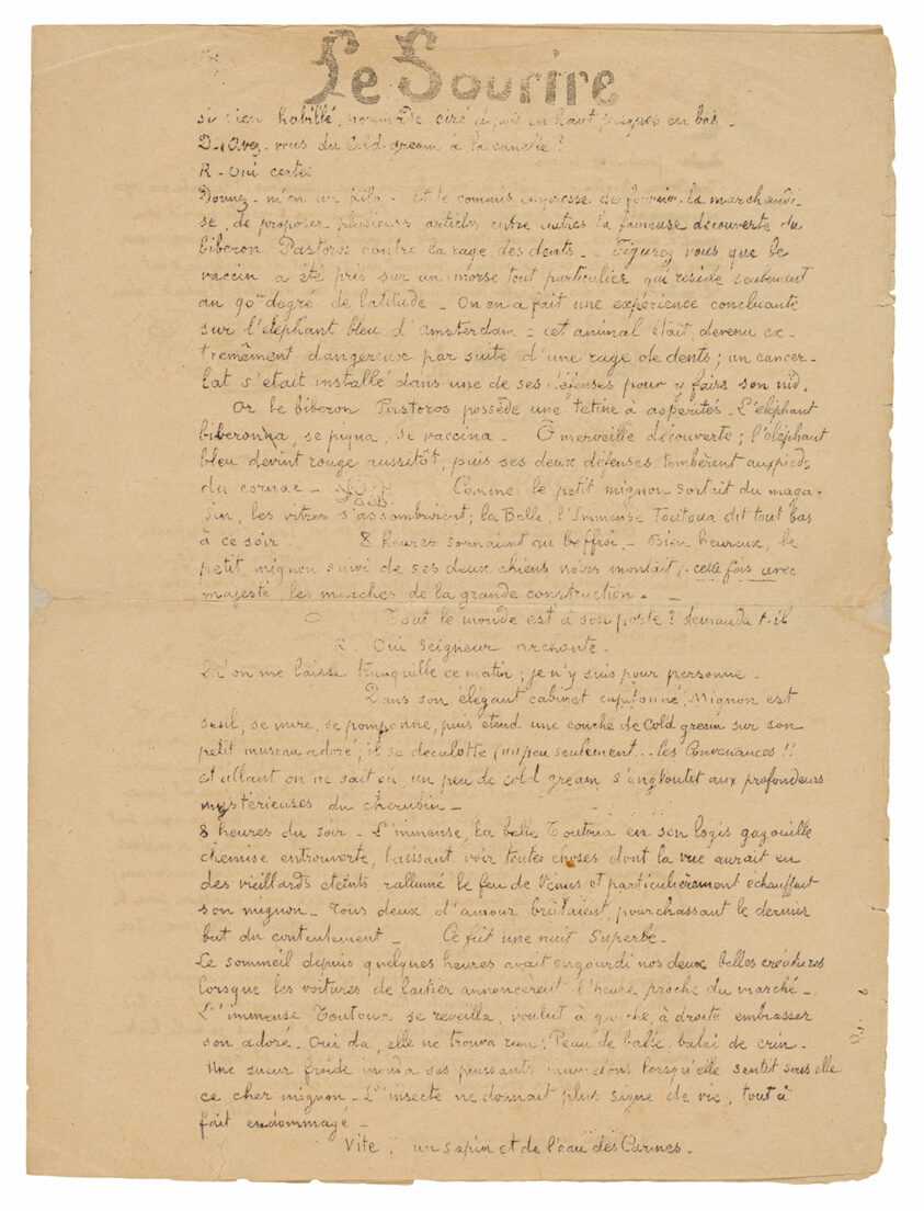Le sourire: Journal sérieux, Sept. 19, 1899