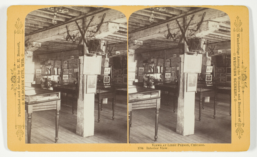 Interior View, Libby Prison, from the series "Views at Libby Prison, Chicago"