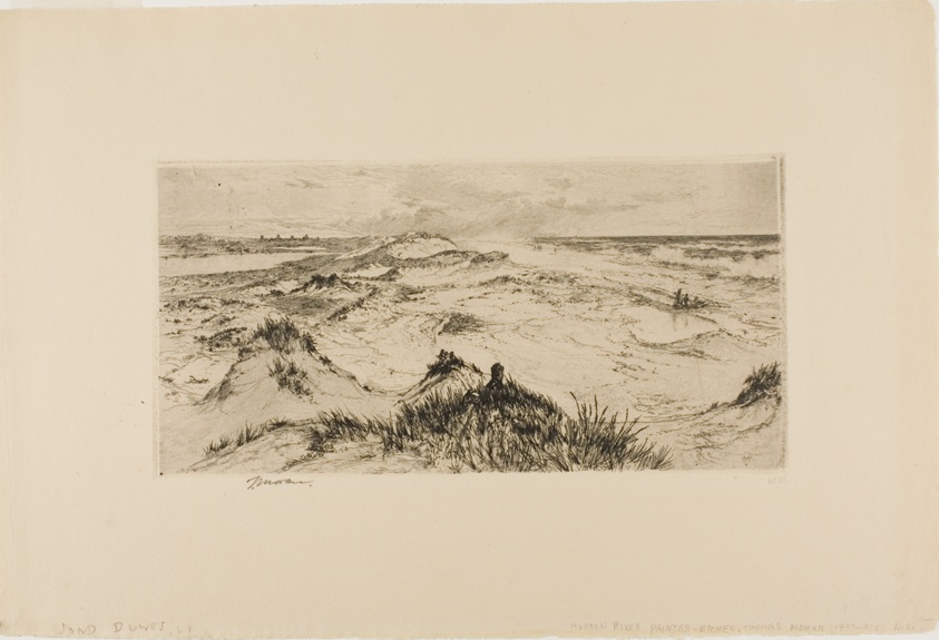 Looking Over the Sand Dunes - Easthampton