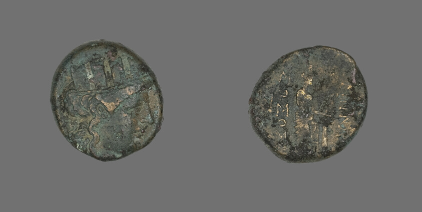 Coin Depicting the Goddess Kybele