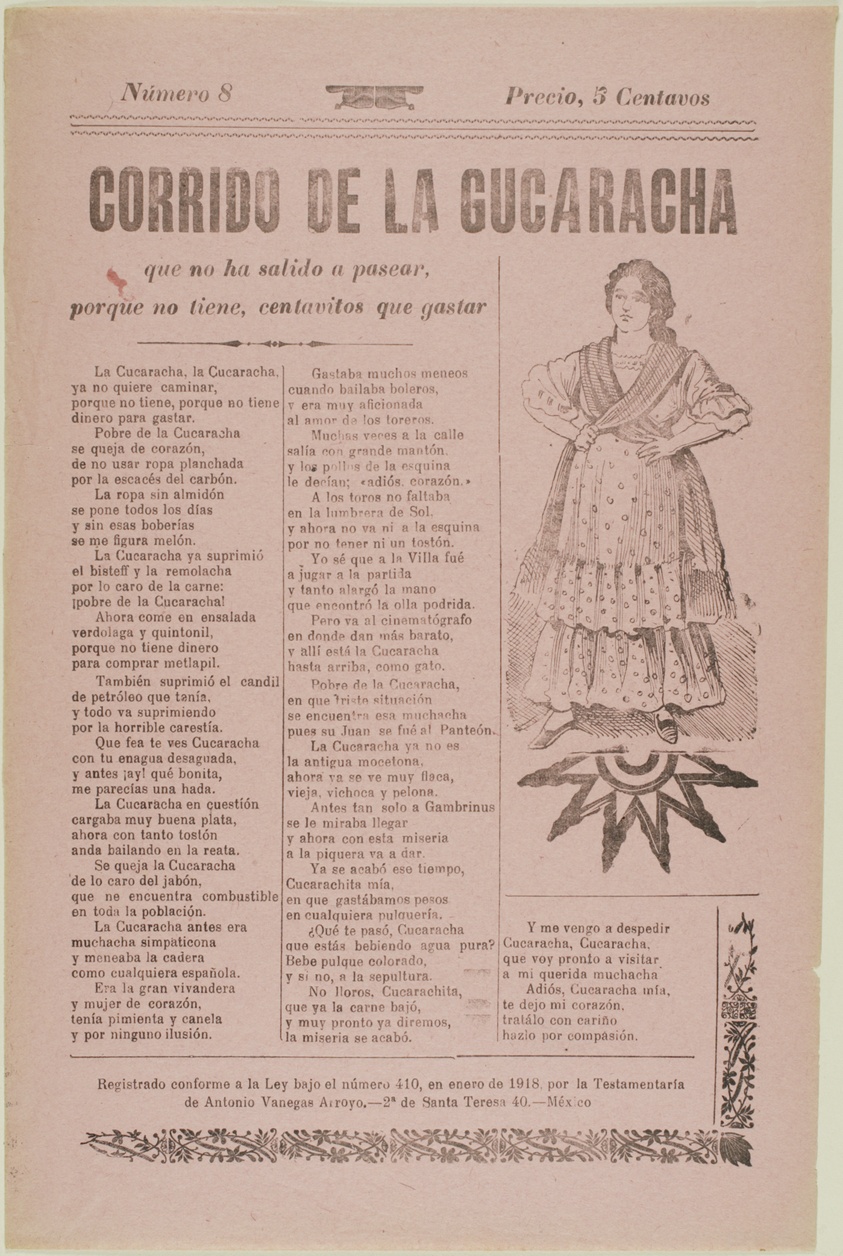 Corrido of the Cockroach