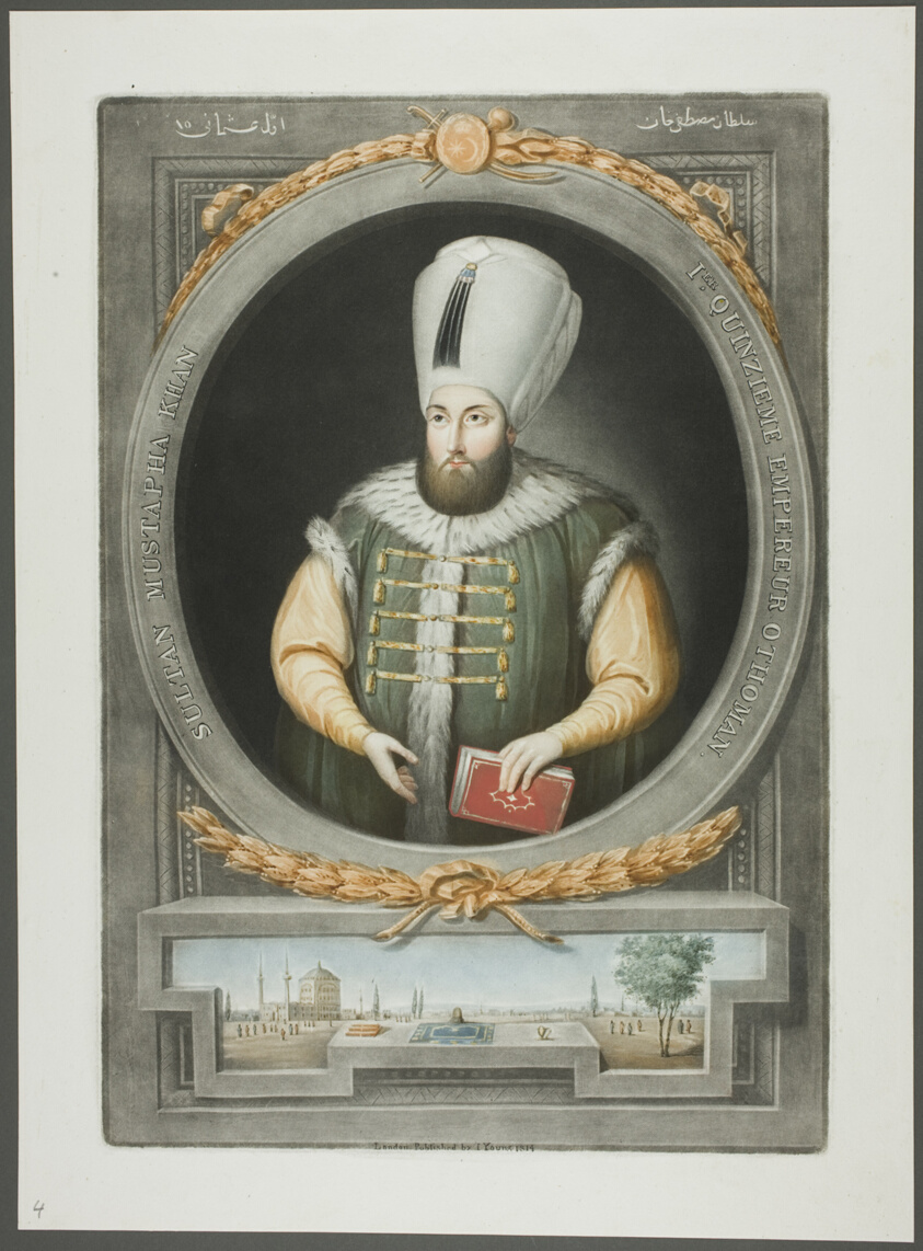 Mustapha Kahn, from Portraits of the Emperors of Turkey