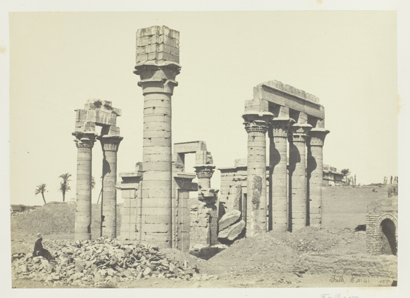 Cleopatra's Temple at Erment, near Thebes
