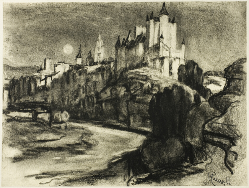 The Alcazar, Segovia, from Castilian Days