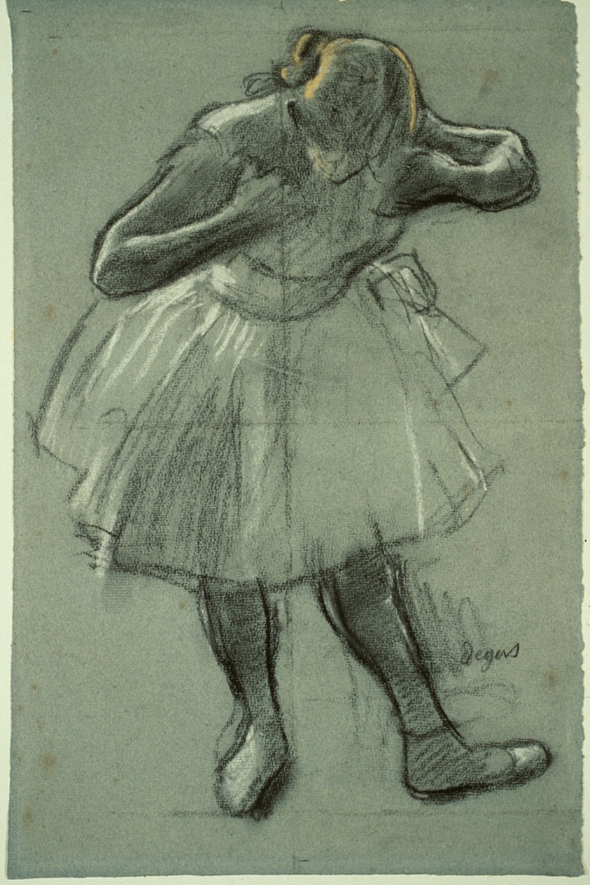 Dancer Bending Forward