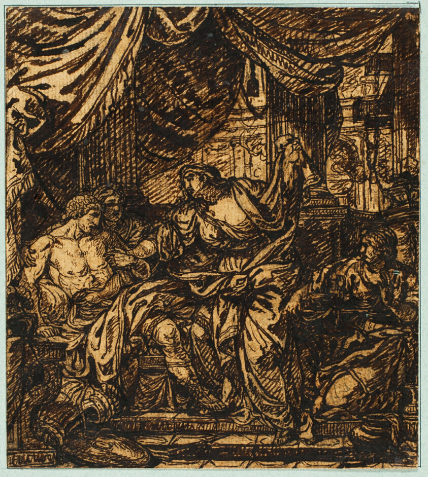 Antiochus I and Stratonice (recto), and Seated Woman (verso)