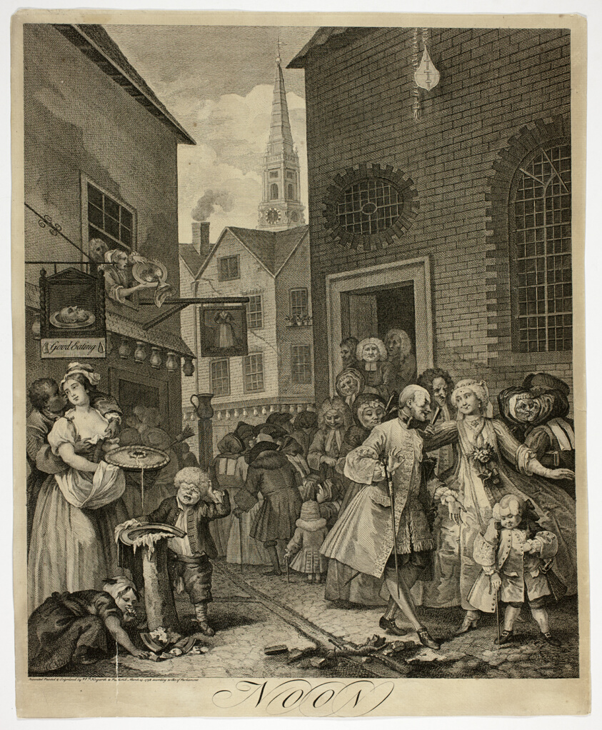 Noon, Plate Two from The Four Times of Day