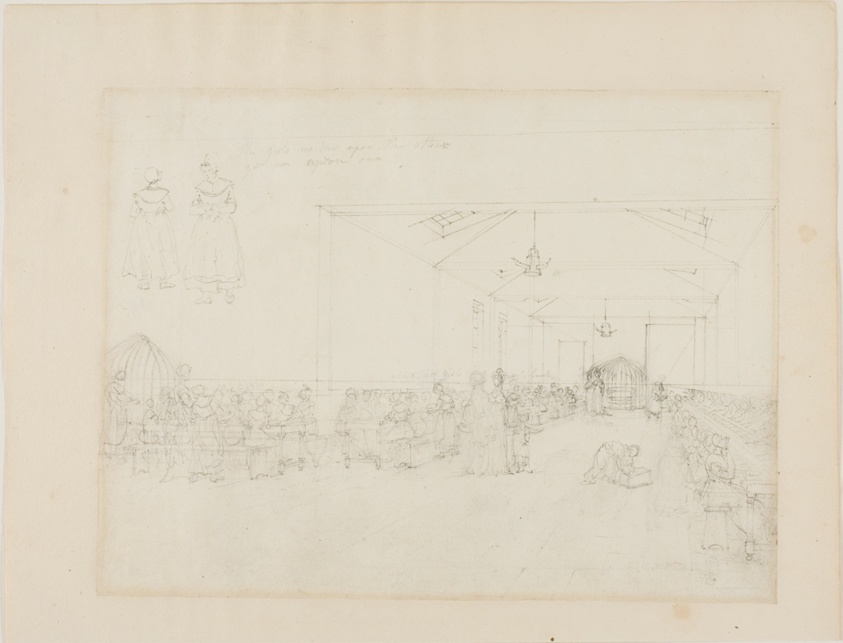 Study for Dining Hall, Asylum