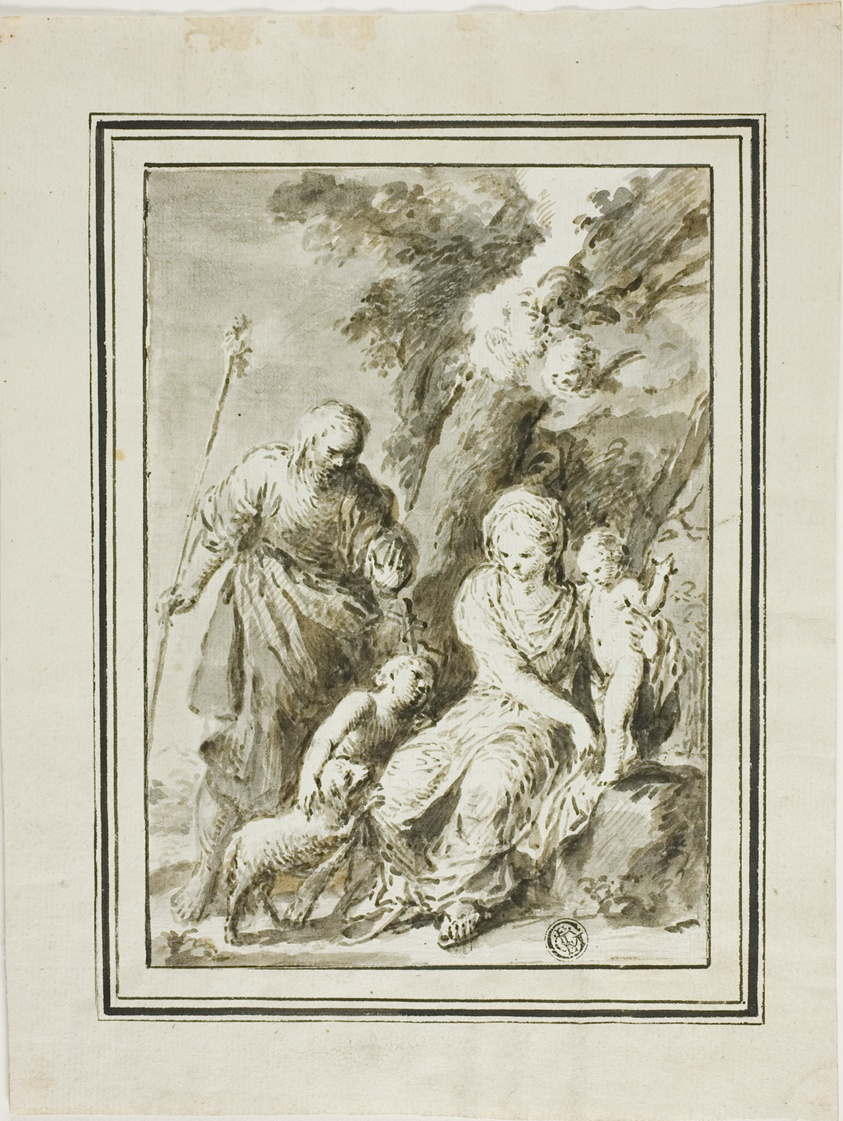 Holy Family and Saint John the Baptist