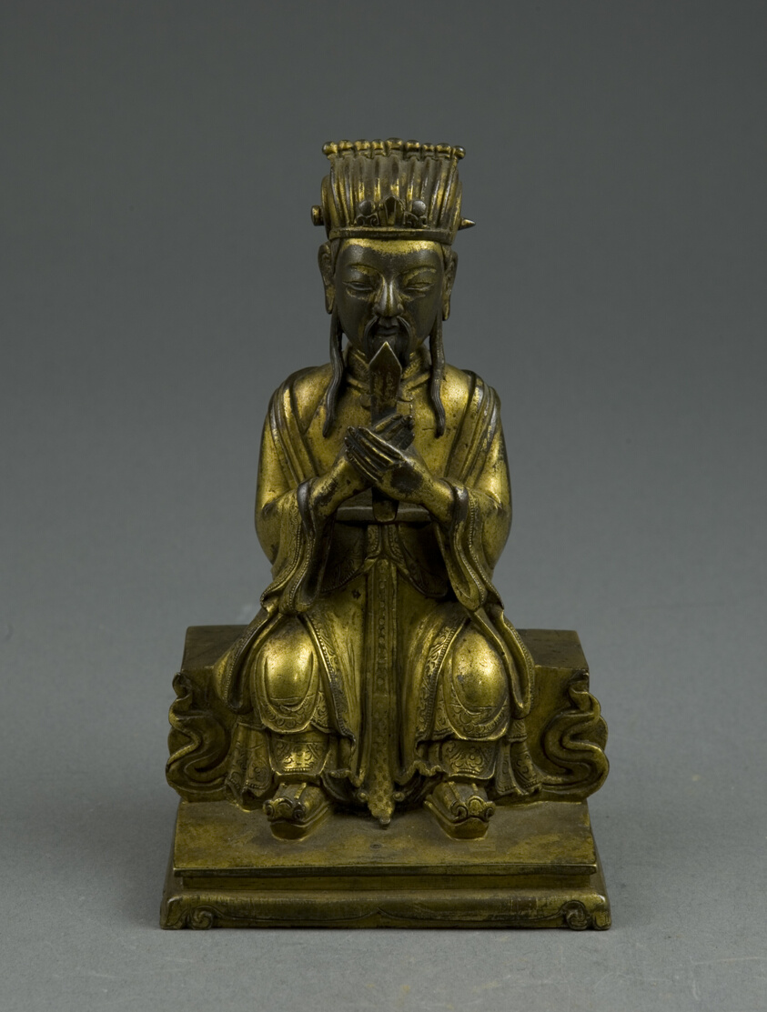 Seated Figure of Daoist Deity