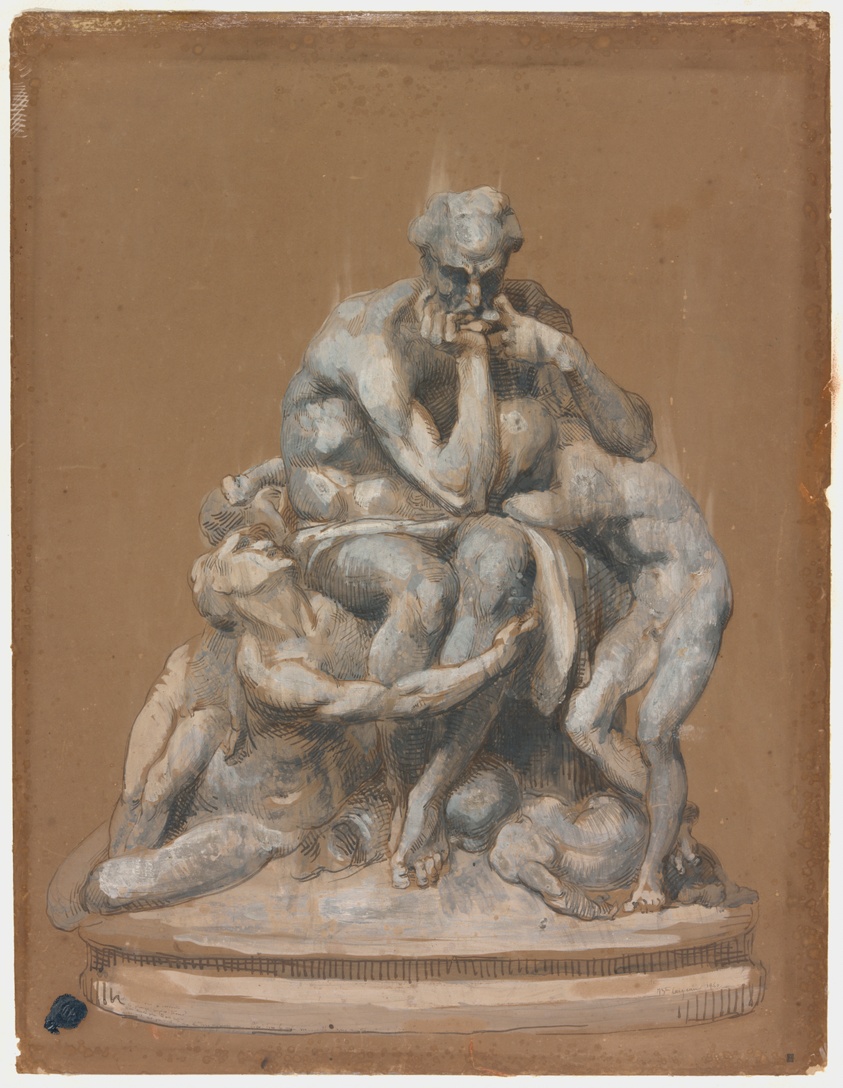Study for the Sculpture Ugolino and His Children