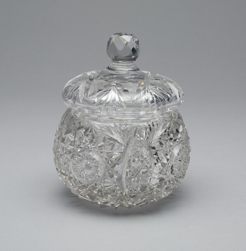 Covered jar