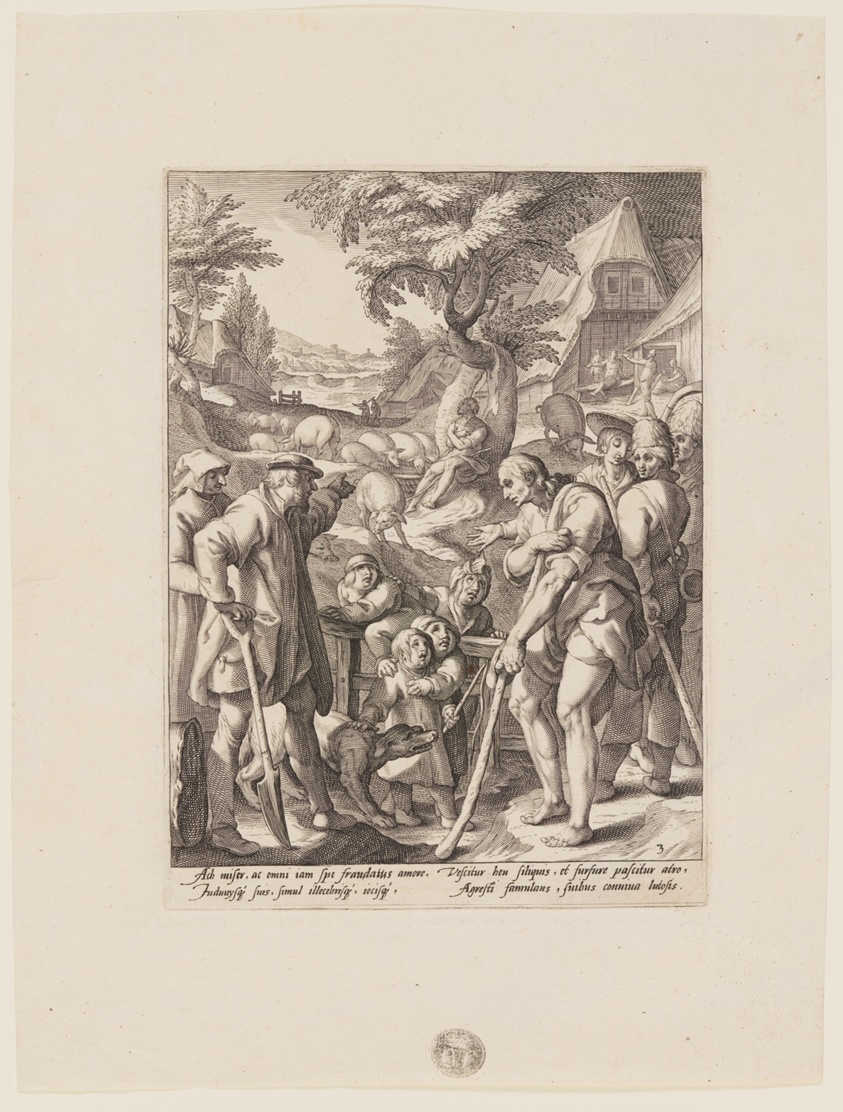The Penitence of the Prodigal Son, from The History of the Prodigal Son