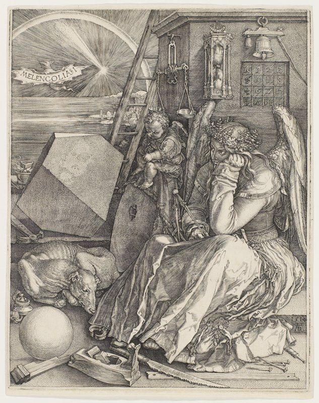 Dürer's Melencolia I, the impression held by the Minneapolis Institute of Art